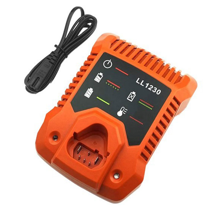 Erstatte batterilader til Ridgid R82048 Erstatte batterilader Ridgid til R82048