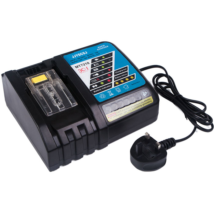 Erstatte batterilader til Makita 14.4 Li-ion Double charge Erstatte batterilader Makita til 14.4 Li-ion Double charge