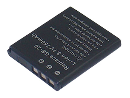 Erstatte Digitalkamera batteri GE  til GB-20 