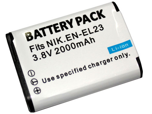 Erstatte Digitalkamera batteri til NIKON ENEL23 Erstatte Digitalkamera batteri NIKON til ENEL23
