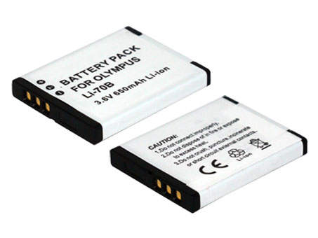 Erstatte Videokamera batteri OLYMPUS  til LI-70B 