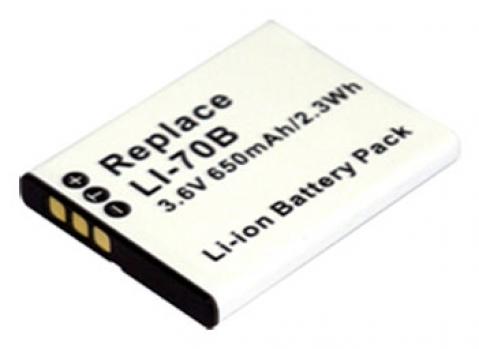 Erstatte Digitalkamera batteri til OLYMPUS LI-70B Erstatte Digitalkamera batteri OLYMPUS til LI-70B
