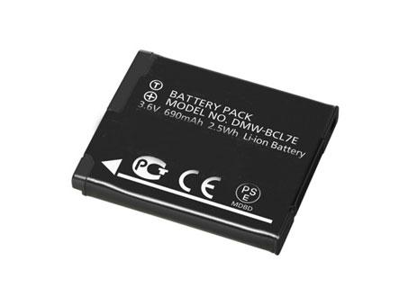Erstatte Digitalkamera batteri til PANASONIC DMW-BCL7E Erstatte Digitalkamera batteri PANASONIC til DMW-BCL7E