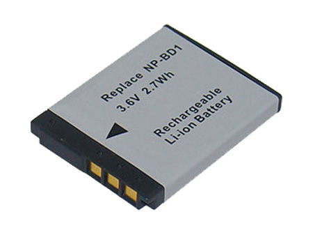 Erstatte Digitalkamera batteri til SONY Cyber-Shot DSC-T500 Erstatte Digitalkamera batteri SONY til Cyber-Shot DSC-T500