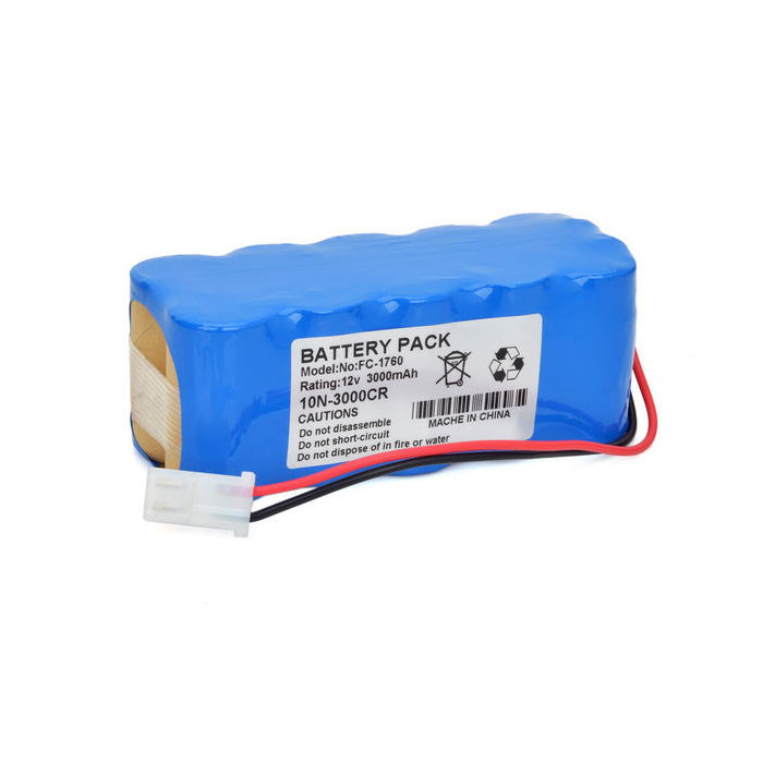 Erstatte Utstyrsbatteri Fukuda  til 10N-2000SCR 
