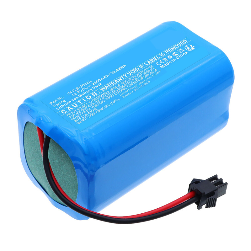 Erstatte Utstyrsbatteri ZONCARE  til DF-E039 
