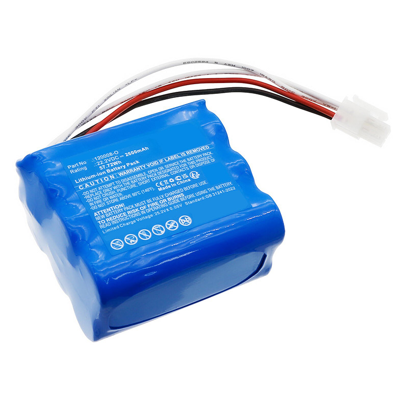 Erstatte Utstyrsbatteri Ge  til Air Liquide T60 