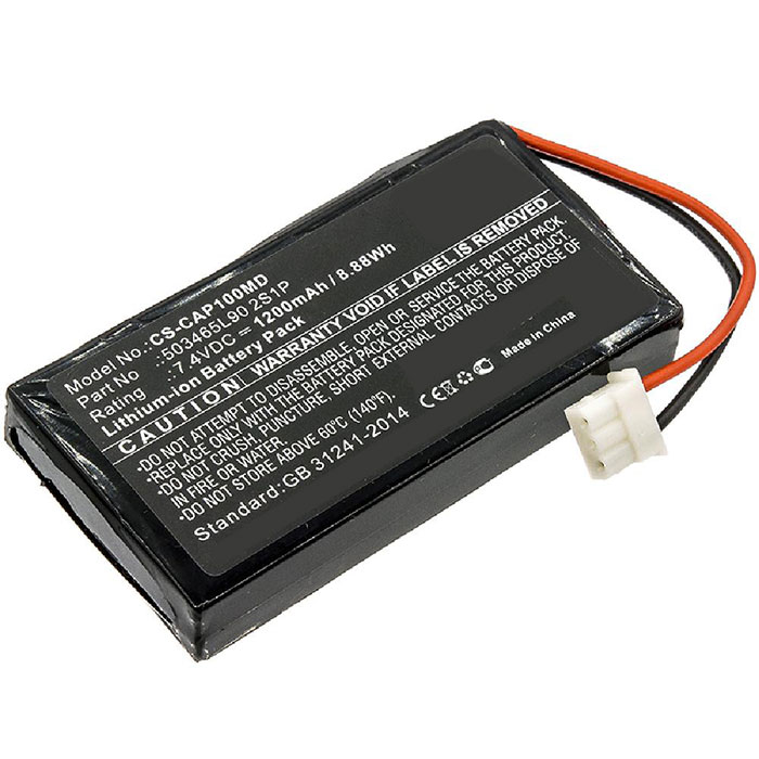 Erstatte Utstyrsbatteri til Charmcare Accuro Tabletop Pulse Oximeter Erstatte Utstyrsbatteri Charmcare til Accuro Tabletop Pulse Oximeter