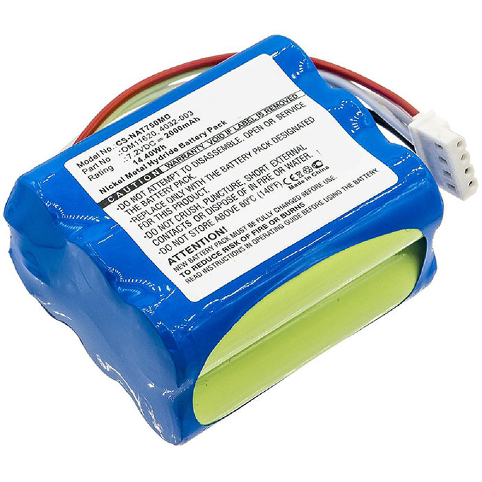 Erstatte Utstyrsbatteri Nonin  til Nonin Pulsoximeter 7500 