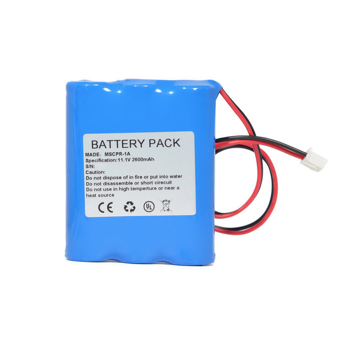 Erstatte Utstyrsbatteri Medsonic  til Subang MSCPR-1A 