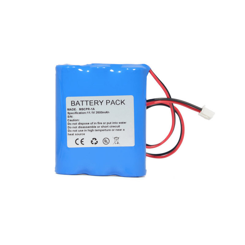 Erstatte Utstyrsbatteri MEDSONIC  til MSCPR-1B 