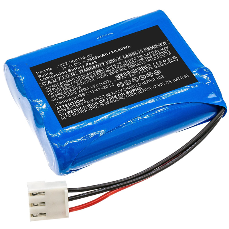 Erstatte Utstyrsbatteri Comen  til CM300 