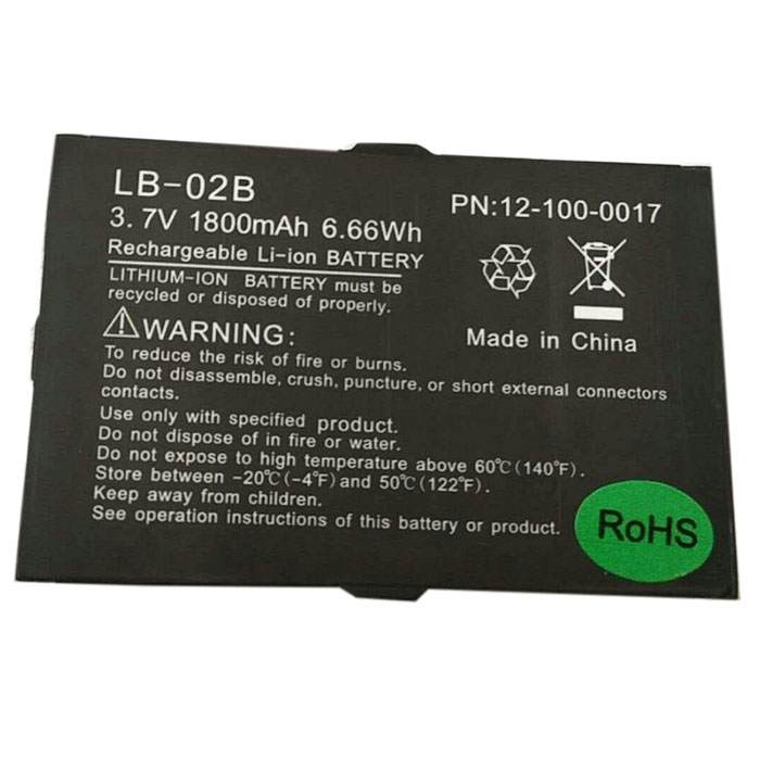 Erstatte Utstyrsbatteri til Biolight LB-02B Erstatte Utstyrsbatteri Biolight til LB-02B