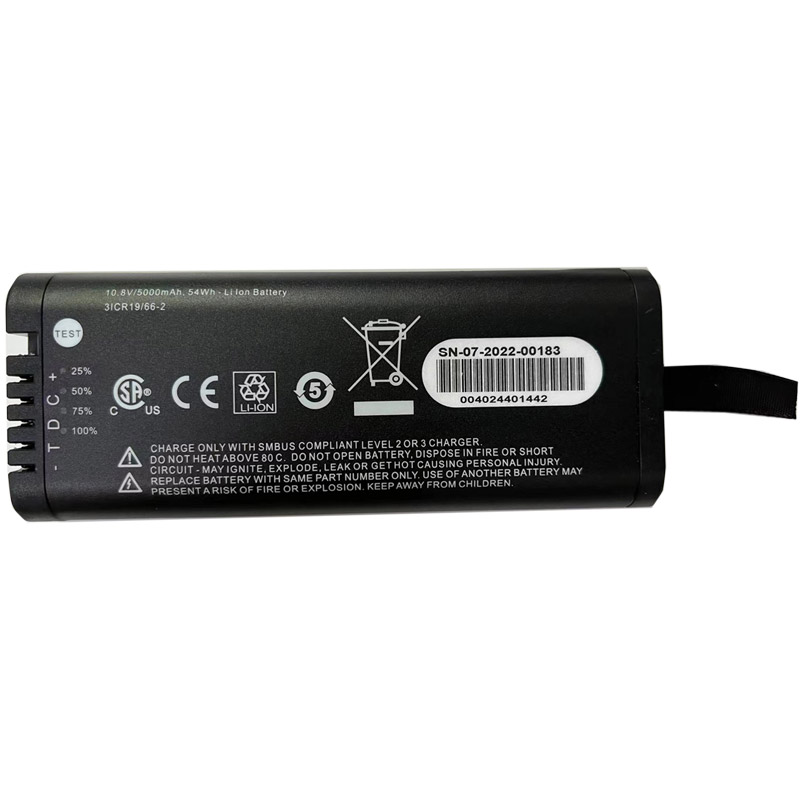 Erstatte Utstyrsbatteri Ge  til 3ICR19/66-2 