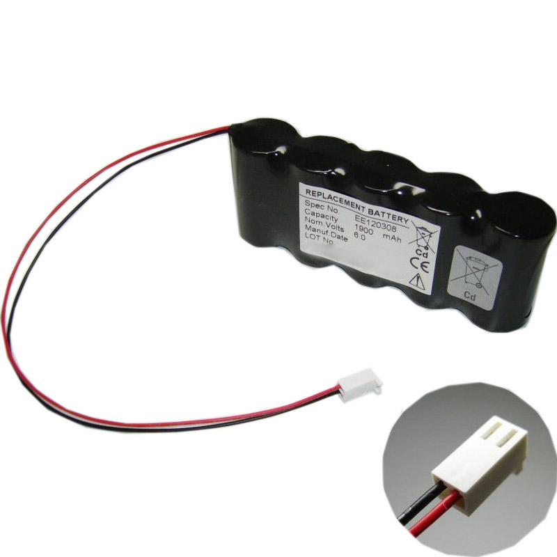 Erstatte Utstyrsbatteri Novametrix  til 5000 SA02 