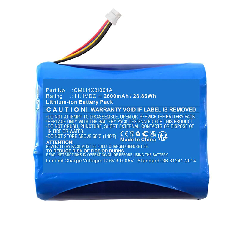 Erstatte Utstyrsbatteri Comen  til CMLI1X3I001A 