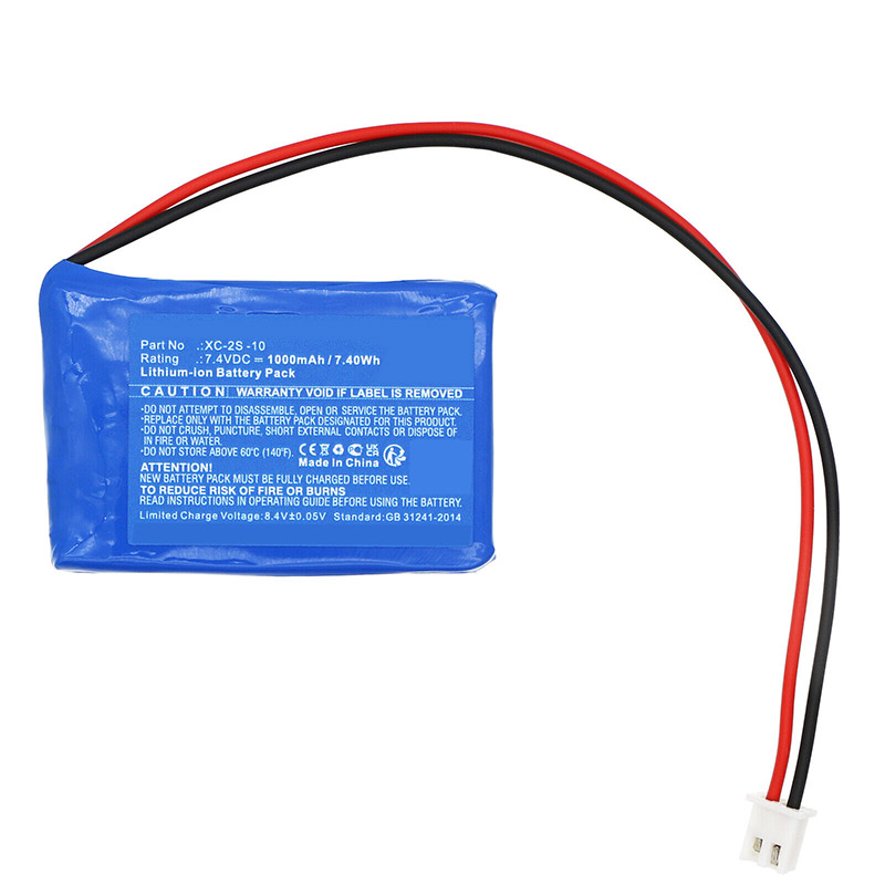 Erstatte Utstyrsbatteri Sigma  til XC-2S-10 