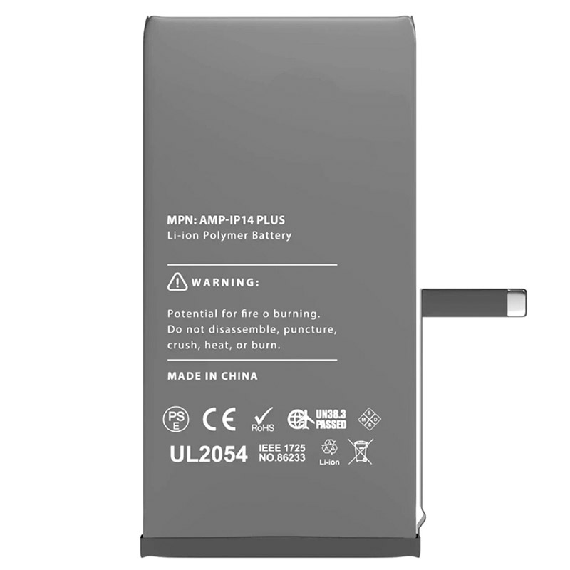 Erstatte Mobiltelefon batteri til Apple A2896 Erstatte Mobiltelefon batteri Apple til A2896