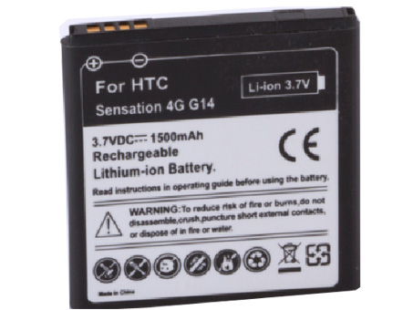 Erstatte Mobiltelefon batteri HTC  til Sensation 