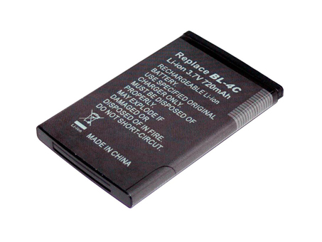 Erstatte Mobiltelefon batteri til NOKIA BL-4C Erstatte Mobiltelefon batteri NOKIA til BL-4C