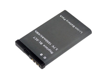 Erstatte Mobiltelefon batteri til NOKIA BL-5CT Erstatte Mobiltelefon batteri NOKIA til BL-5CT