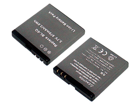 Erstatte Mobiltelefon batteri til NOKIA BL-6Q Erstatte Mobiltelefon batteri NOKIA til BL-6Q