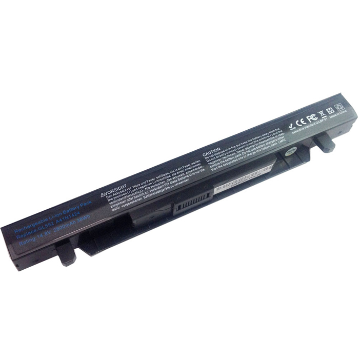 Erstatte laptop-batteri til ASUS ROG-GL552J-Series Erstatte laptop-batteri ASUS til ROG-GL552J-Series
