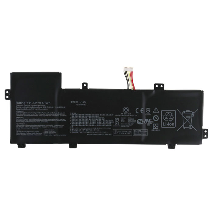 Erstatte laptop-batteri til ASUS ZenBook UX510UX Erstatte laptop-batteri ASUS til ZenBook UX510UX