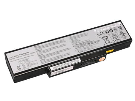 Erstatte laptop-batteri til ASUS A72JR-TY062V Erstatte laptop-batteri ASUS til A72JR-TY062V