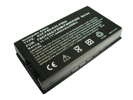 Erstatte laptop-batteri til ASUS a32-f80 Erstatte laptop-batteri ASUS til a32-f80
