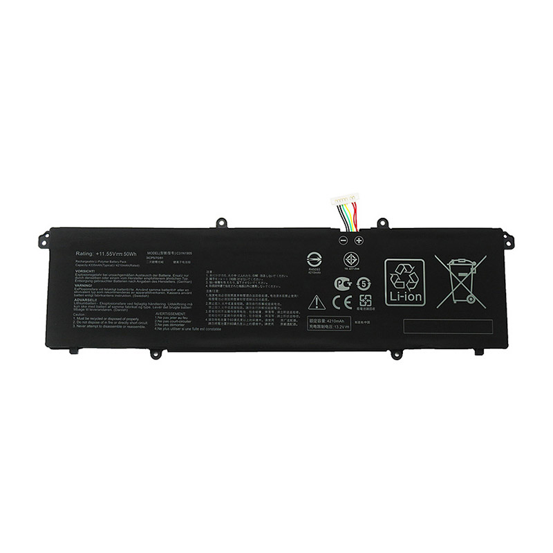 Erstatte laptop-batteri til ASUS C31N1905 Erstatte laptop-batteri ASUS til C31N1905