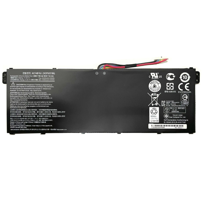 Erstatte laptop-batteri acer  til Aspire V5-132P 