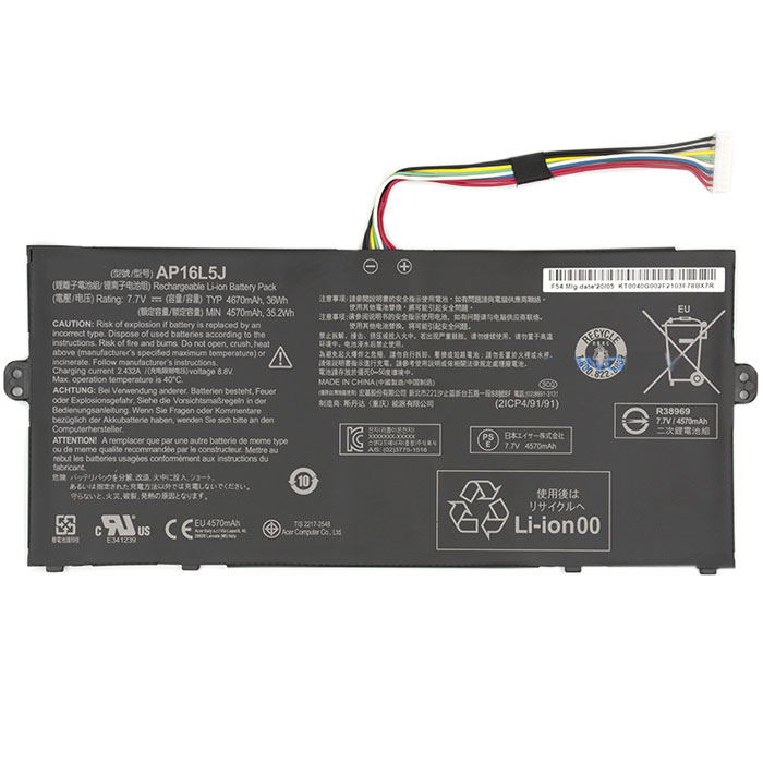 Erstatte laptop-batteri til ACER AP16L5J Erstatte laptop-batteri ACER til AP16L5J