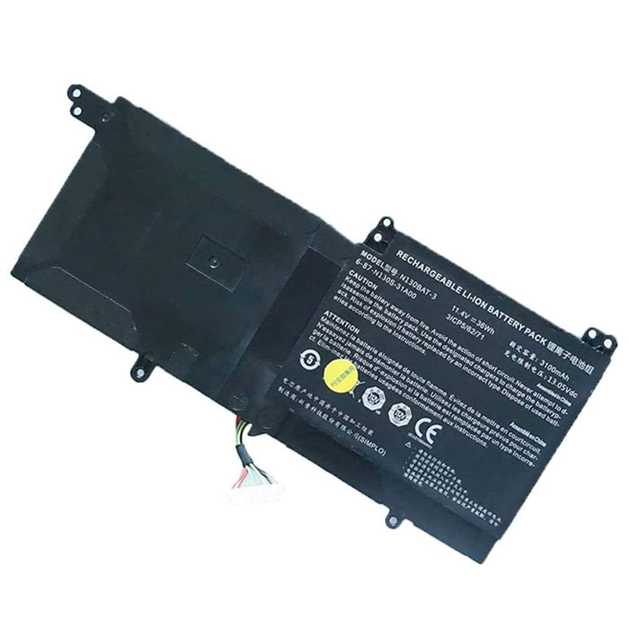 Erstatte laptop-batteri til CLEVO N130BAT-3 Erstatte laptop-batteri CLEVO til N130BAT-3