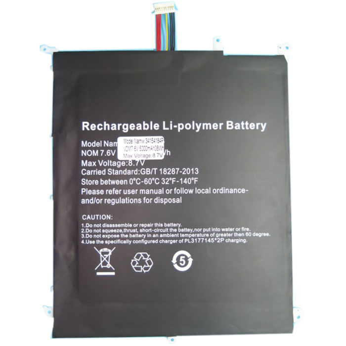 Erstatte laptop-batteri til Chuwi CWI510 Erstatte laptop-batteri Chuwi til CWI510