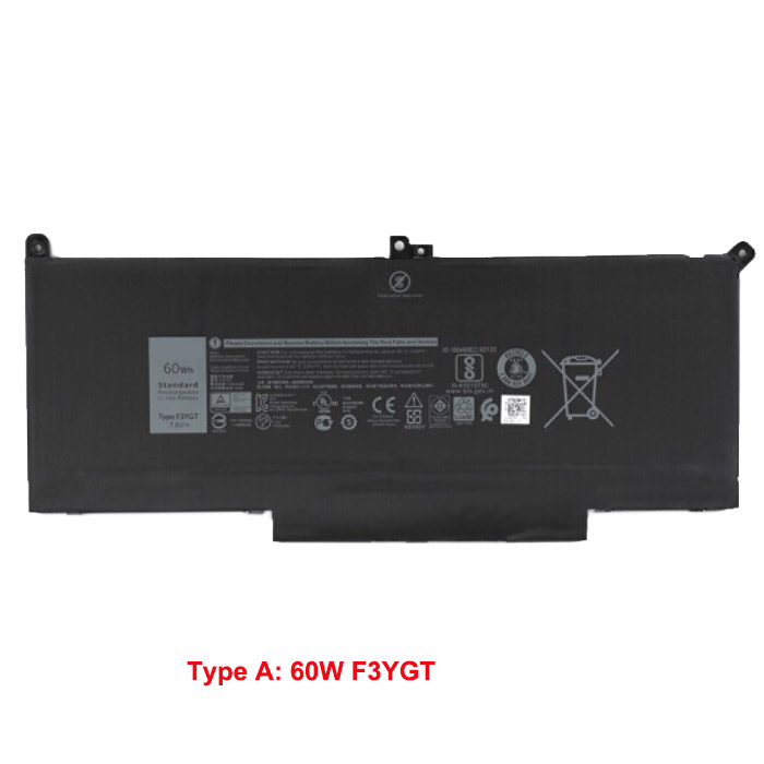 Erstatte laptop-batteri til dell NOT fit Latitude 7390 2-in-1 Erstatte laptop-batteri dell til NOT fit Latitude 7390 2-in-1