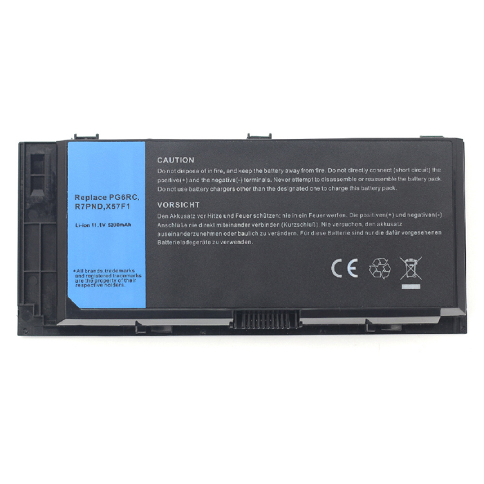 Erstatte laptop-batteri til DELL Precision-M4600 Erstatte laptop-batteri DELL til Precision-M4600