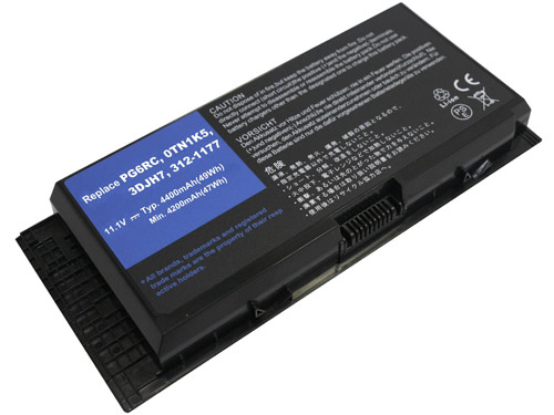 Erstatte laptop-batteri til dell Precision M4600 Erstatte laptop-batteri dell til Precision M4600