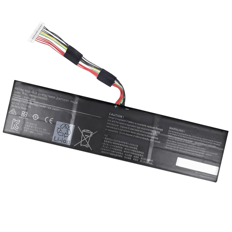 Erstatte laptop-batteri til GIGABYTE 541387460003 Erstatte laptop-batteri GIGABYTE til 541387460003