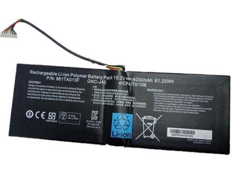 Erstatte laptop-batteri til GIGABYTE P34K-V5 Erstatte laptop-batteri GIGABYTE til P34K-V5