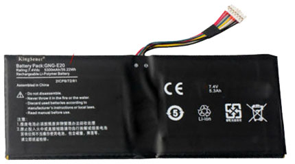 Erstatte laptop-batteri til GIGABYTE GNG-E20 Erstatte laptop-batteri GIGABYTE til GNG-E20