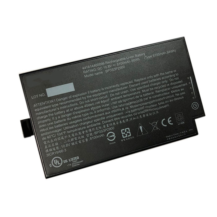 Erstatte laptop-batteri til GETAC BP3S3P2900 Erstatte laptop-batteri GETAC til BP3S3P2900