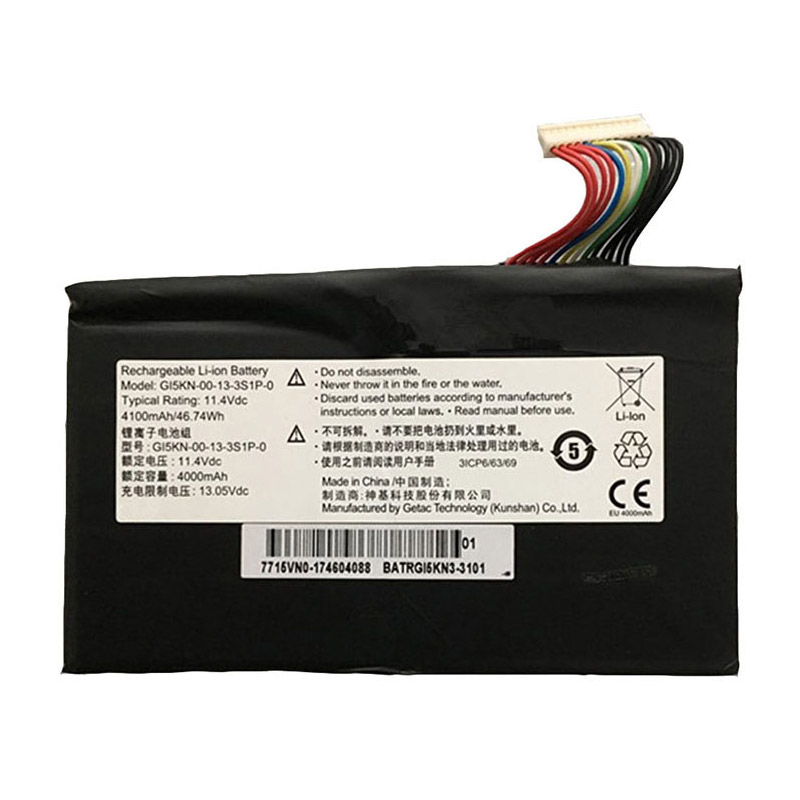 Erstatte laptop-batteri til HASEE T90-Ti3C Erstatte laptop-batteri HASEE til T90-Ti3C