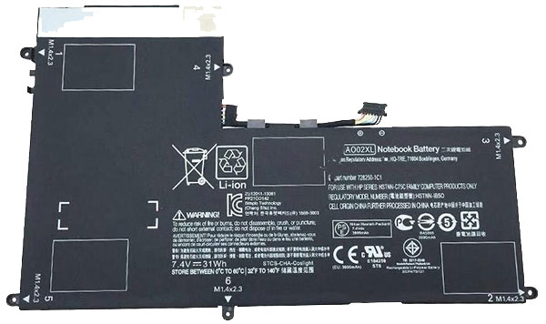 Erstatte laptop-batteri til hp ElitePad 1000 G2 Series Erstatte laptop-batteri hp til ElitePad 1000 G2 Series