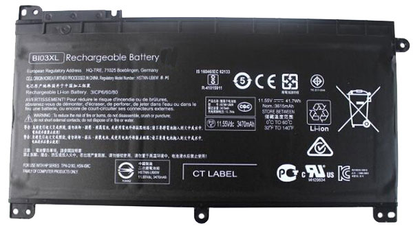 Erstatte laptop-batteri til hp Stream-14-ax040wm; Erstatte laptop-batteri hp til Stream-14-ax040wm;