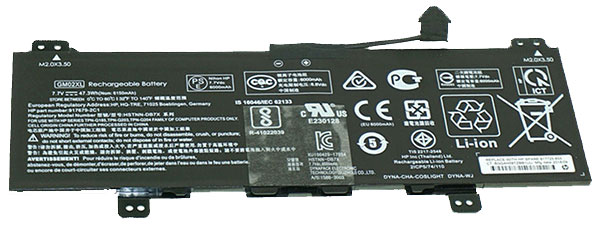 Erstatte laptop-batteri til hp HSTNN-DB7X Erstatte laptop-batteri hp til HSTNN-DB7X