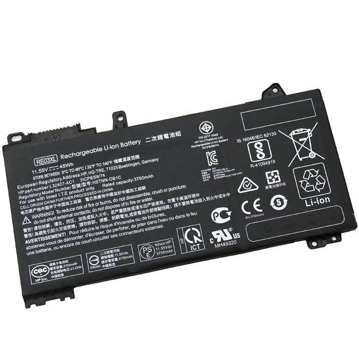 Erstatte laptop-batteri til hp HSTNN-DB9A Erstatte laptop-batteri hp til HSTNN-DB9A