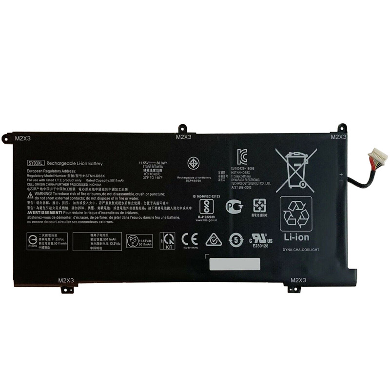 Erstatte laptop-batteri til hp HSTNN-DB8X Erstatte laptop-batteri hp til HSTNN-DB8X