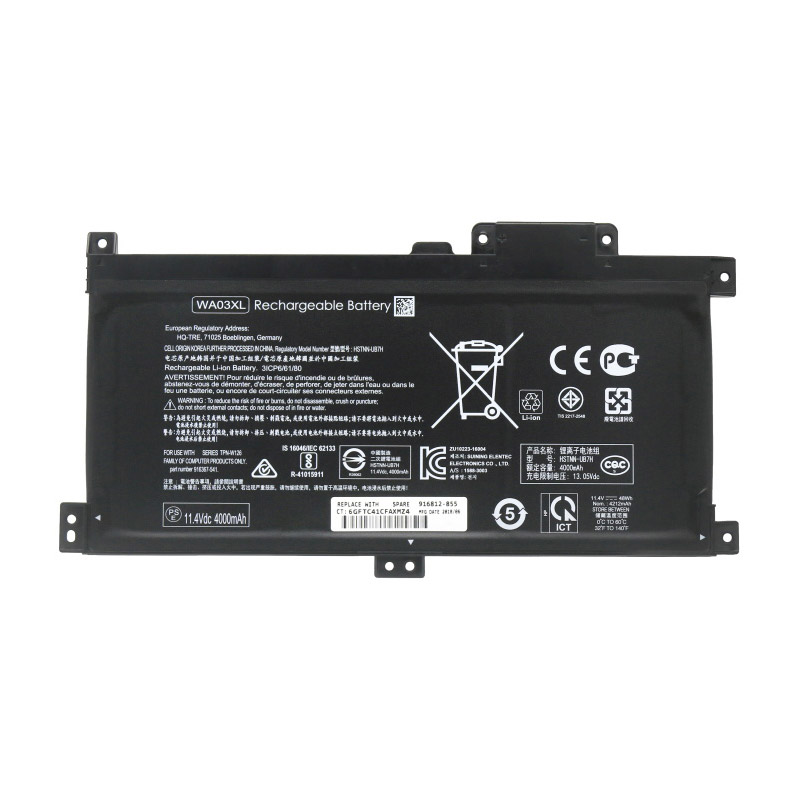 Erstatte laptop-batteri til hp HSTNN-LB7T Erstatte laptop-batteri hp til HSTNN-LB7T