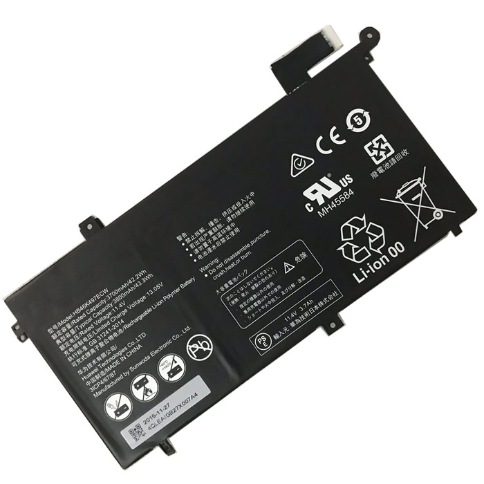Erstatte laptop-batteri til Huawei MateBook D 53010BAJ Erstatte laptop-batteri Huawei til MateBook D 53010BAJ